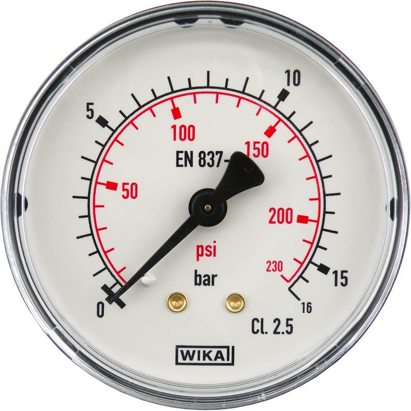 Fittingstore - Horizontal Pressure Gauge Diameter 40, 50, 63 mm