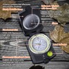 Compass, Sportneer Compass Hiking Survival Compass Military Grade Waterproof Boy