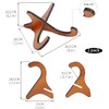 Yitobici 2 Pieces Guitar Stand, Wooden Ukulele Stand, Ukulele Stand,