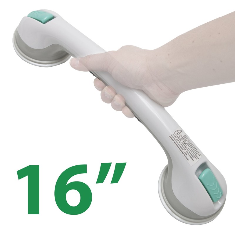 PCP Suction Grip Bathtub and Shower Safety Handle (16" Length),