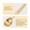 Stainless Steel Ice Cream Scoop, Multipurpose Cookie Scoop with Long
