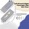 Kefly Left Driver & Right Passenger Side Sun Visor Compatible