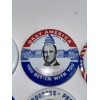 Vtg 1984 Lot 6 ~ Political Campaign Pins Buttons Kennedy