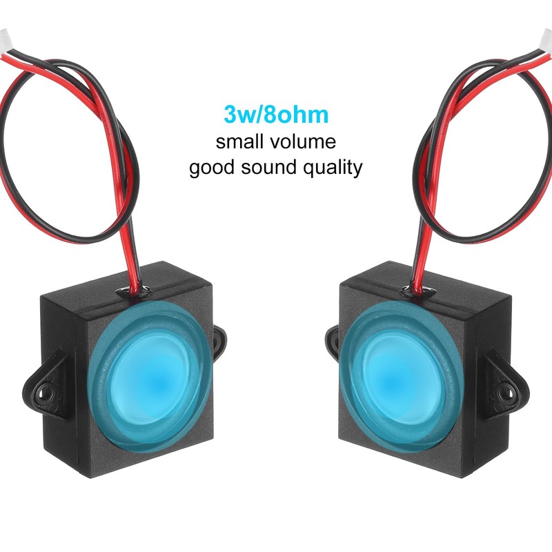 sourcing map 1Pcs Speaker 3 Watt 8 Ohm Mini Speaker