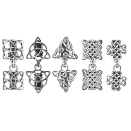 5 Pieces Vintage Sweater Cape Cloak Cardigan Swirl Clips Shawl Collar Clip for Girl Women