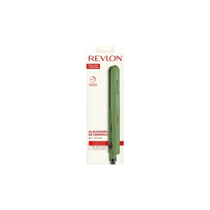 Revlon Alaciadora De Cerámica De 1 Verde