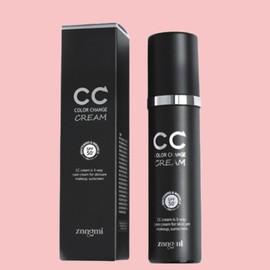 Jjangmi Zangmi CC Cream SPF50+ PA+++ zangmi CC Cream Natural Tone Correction Cover Base Cream 50g, 1 piece / 짱미 씨씨크림 SPF50+ PA+++ zangmi cc크림 자연스런 톤보정 커버 베이스크림 50g, 1개