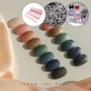 classic nail From the Nail Satin Glitter Gel + 30
