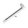 RIIEYOCA 90 Degree Right Angle UHD 8K HDMI Male to