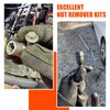 Coobeast 26Pcs Bolt Extractor Kit and Left Handed Drill Bit,