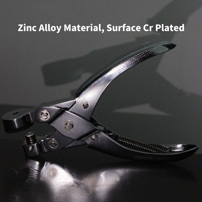 Plastic Bag Hole Puncher Zinc Alloy Handheld Single Round Hole
