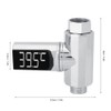 Waterproof LED Water Thermometer Visible Gauge Sensor 360 Degree Rotation
