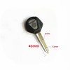Xindejia Motorcycle Black Blank Key Uncut Blade with Yamaha YZF