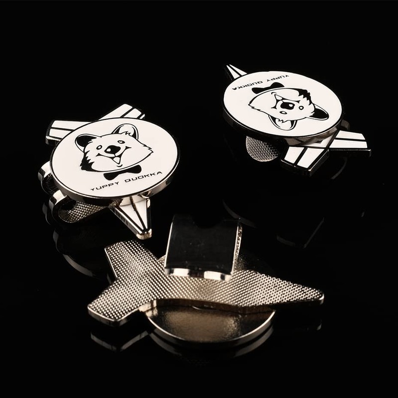 YUPPY QUOKKA Original Design Clip Marker Quocka Design Golf Equipment