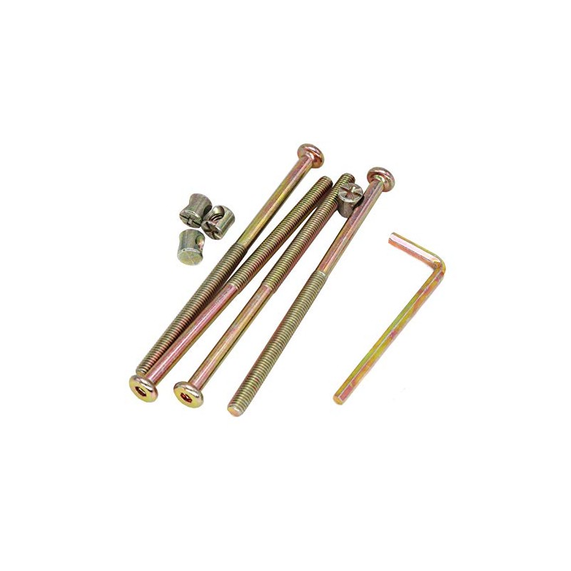 cSeao Antique Bed Bolts Hardware Replacement Parts, cSeao 10-Pack M6