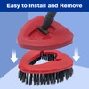 Scrubber for Vileda Turbo EasyWring Floor Mop Scrubbing Brush Cleaning