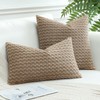 Artscope Pom Poms Decorative Corduroy Cushion Cover 30x50cm Super Soft