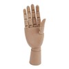 Flexible Wooden Hand Model Moveable Wooden Artists Manikin Hand Figure