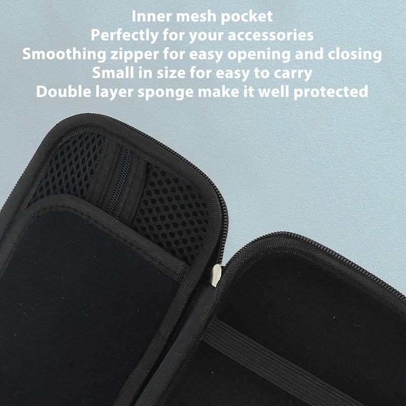 Console Carrying Case EVA Double Layer Sponge Handheld Game Carrying