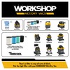 WORKSHOP Wet/Dry Vacs Shop Vacuum Accessories WS17856A Locking Attachment Kit