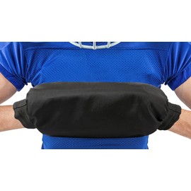 Football Hand Warmer Pouch, Lightweight Reusable Hand Warmer for Cold Weather with Zipped Pocket and Adjustable Strap, Weather-Proof, Perfect for Football, Baseball, Hiking, Camping (For Youth)