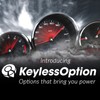 KeylessOption Keyless Entry Remote Control Uncut Car Key Fob Replacement