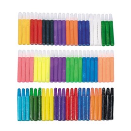 Fun Express Suncatcher Paint Pens Bulk Kit - 24 Colors, Set of 72 Markers - DIY for Kids and Classroom Supplies