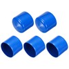 sourcing map 5pcs Rubber End Caps 50mm(2 Inch) ID Vinyl
