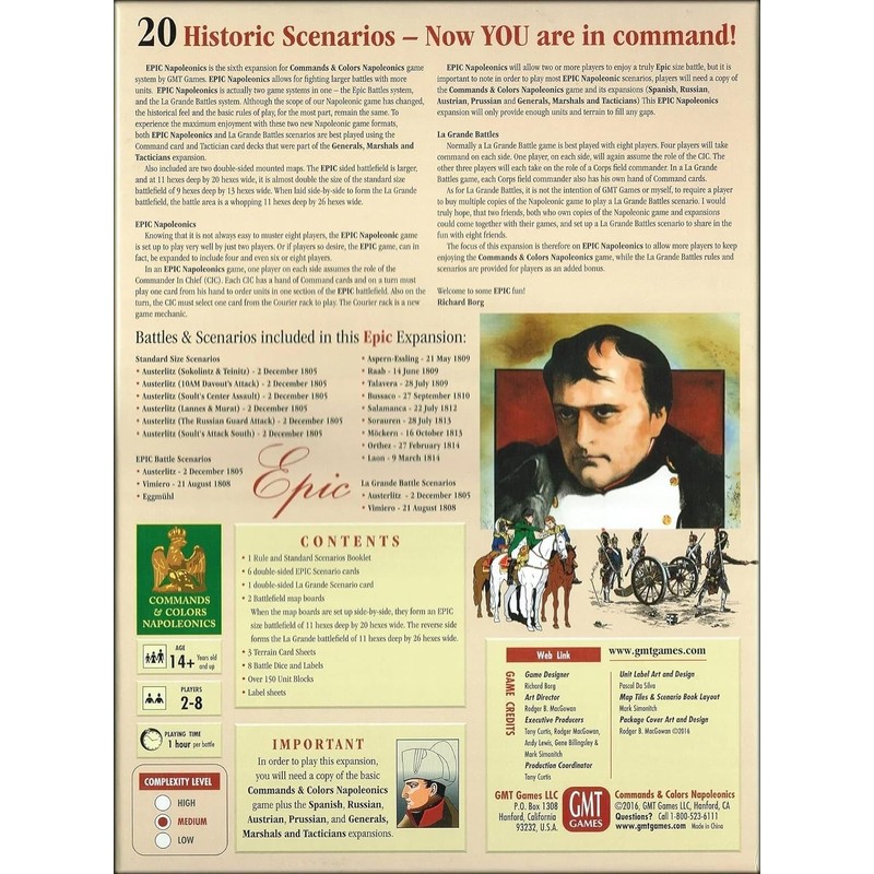 C&C: Napoleonics Exp 6: Epic