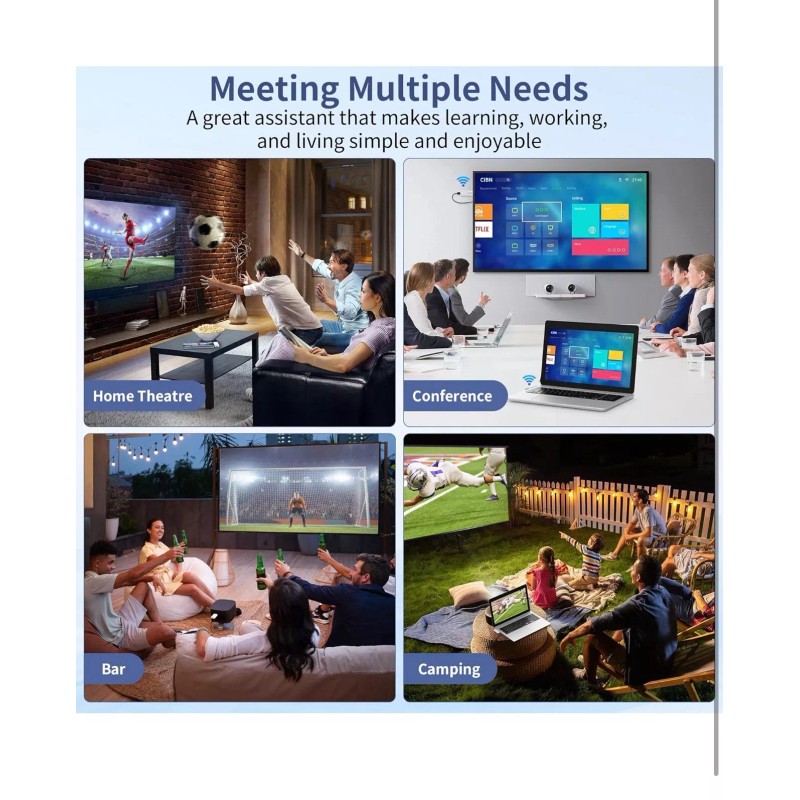 Braidol Wireless HDMI Transmitter and Receiver, Upgrade Type-C 3.1 Port