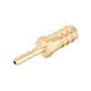 sourcing map Straight Brass Barb Fitting Reducer, Fit Hose ID