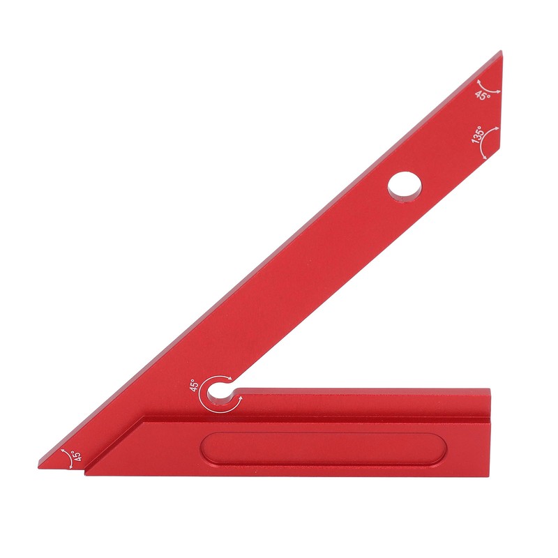 45 Degree Miter Ruler Professional High Accuracy 45 Degree Angle