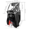 Hozee Bicycle Seats Raincoat, Bicycle Rain Cover Bicycle Raincoat for