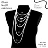 The Chain Company - Sterling Silver 24" Inch 1.5mm Thick
