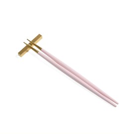 Cutipol GOA Pink Gold Chopsticks + Chopsticks Rest Set G029PKGB