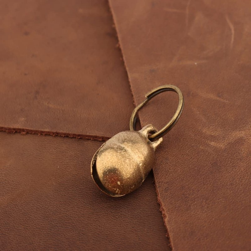kcrygogo Copper Bell for Small Pet Collar 0.6 inch Bell