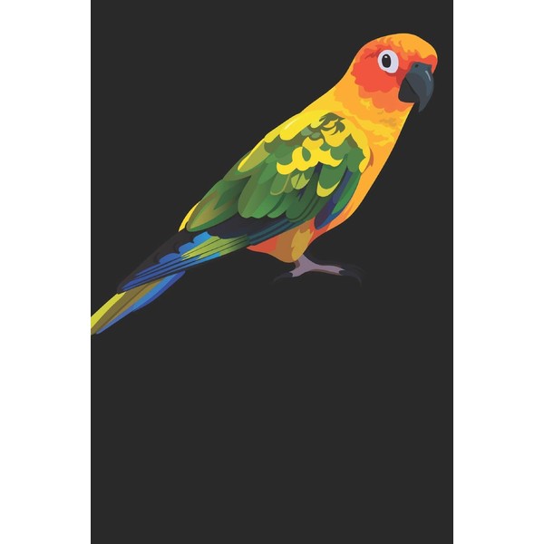Journal: Sun Conure Journal Lined Paper