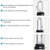 Diompirux Set of 2 Combination Lock with Shackle Long, 4