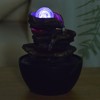 Indoor Fountain Zen Cascade Relaxing Bright Colourful LED, Useful Gifts