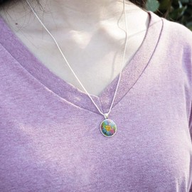 GRAPHICS & MORE Care Bears: Unlock the Magic Very Many Bears 0.75" Pendant with Sterling Silver Plated Chain