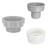 Qrity 1 Piece Kitchen Sink Drain Pipe Joint Thread Hose
