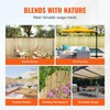 Landgarden Natural Bamboo Slat Screening, Eco-Friendly Privacy Slat Fence, Bamboo