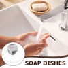 Cabilock Magnetic Soap Holder with Suction Cup 2-Pack Wall Mounted