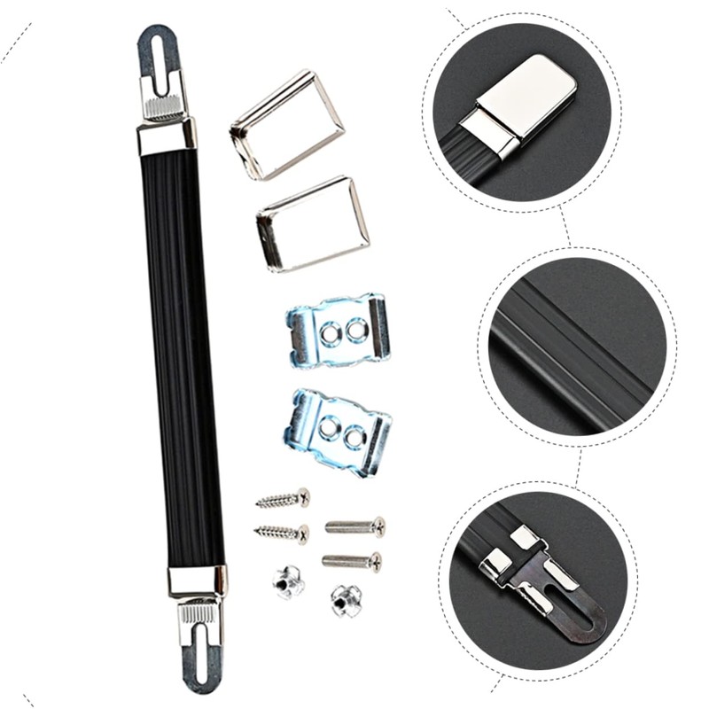 KONTONTY 1set Amplifier Handle Strap End Caps Sound Box Handles