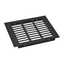 sourcing map 1pcs Rectangle Ventilation Grille Aluminum Alloy Mesh Air Vent Cover Louvered Ventilation Cover for Cabinet Wardrobe Shoe Cabinet Closet, 200x150mm/7.87"x5.91"