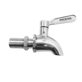 Phoenix 304 Stainless Steel Beverage Dispenser Spigot Replacement for Gravity Stainless Steel Water Filter, Compatible with Big Berkey & Doulton Filter