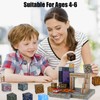 FUXHBFB Magnetic Building Blocks 100 Pieces Magnetic Building Blocks -