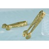 HINMAY 6PCS Mini Serving Tongs 4 Inches Small Rose Sugar