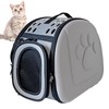 Cat Carrier Collapsible Breathable Large Capacity Portable Pet Carrying Bag