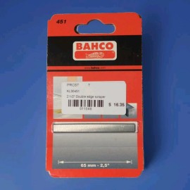 BAHCO 451  Carbide Scraper Blade 2.5 Inch Made In Denmark 2 Edges Per Blade 65mm